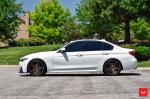 BMW 328i Sedan on Vossen Wheels (CV3-R) 2019 года